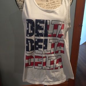 Tri Delta Tank Top - Coe College
